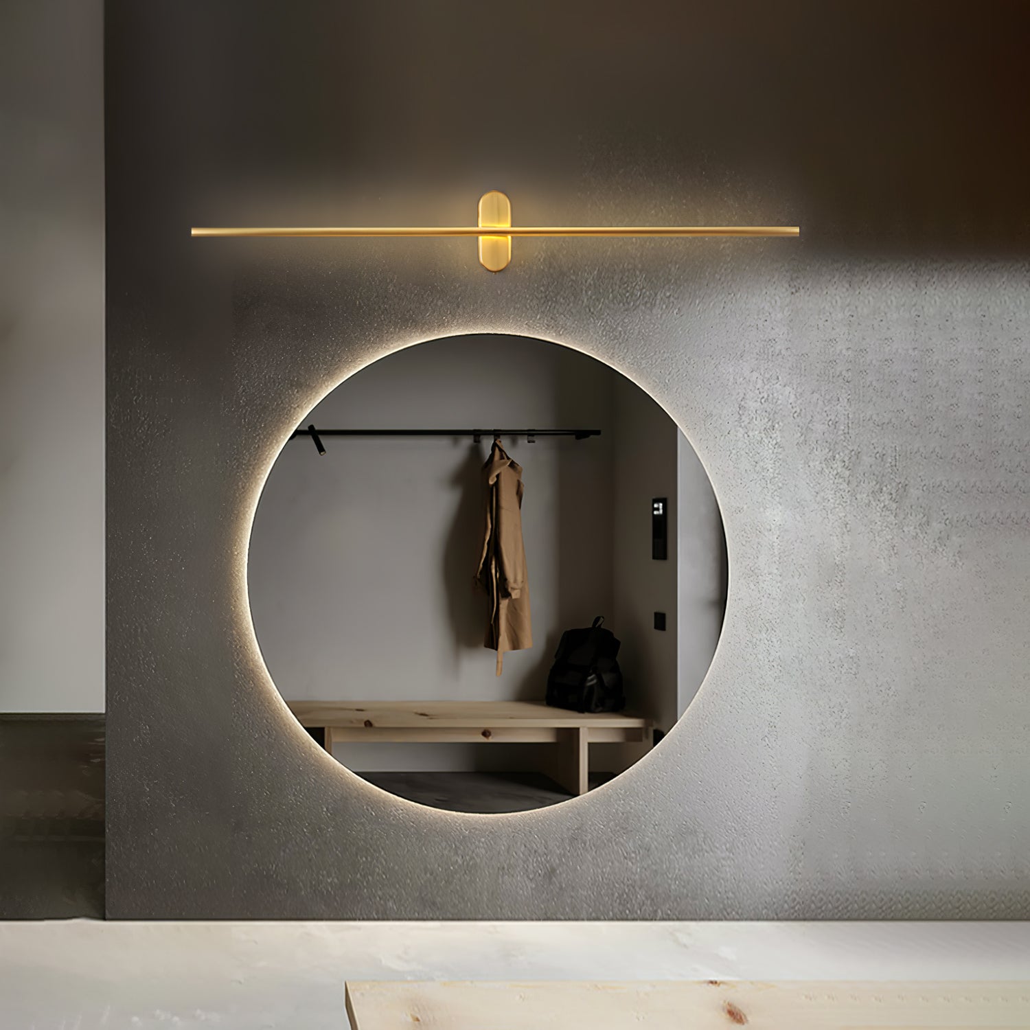 WOW Stick Shaped Plug In Sconce