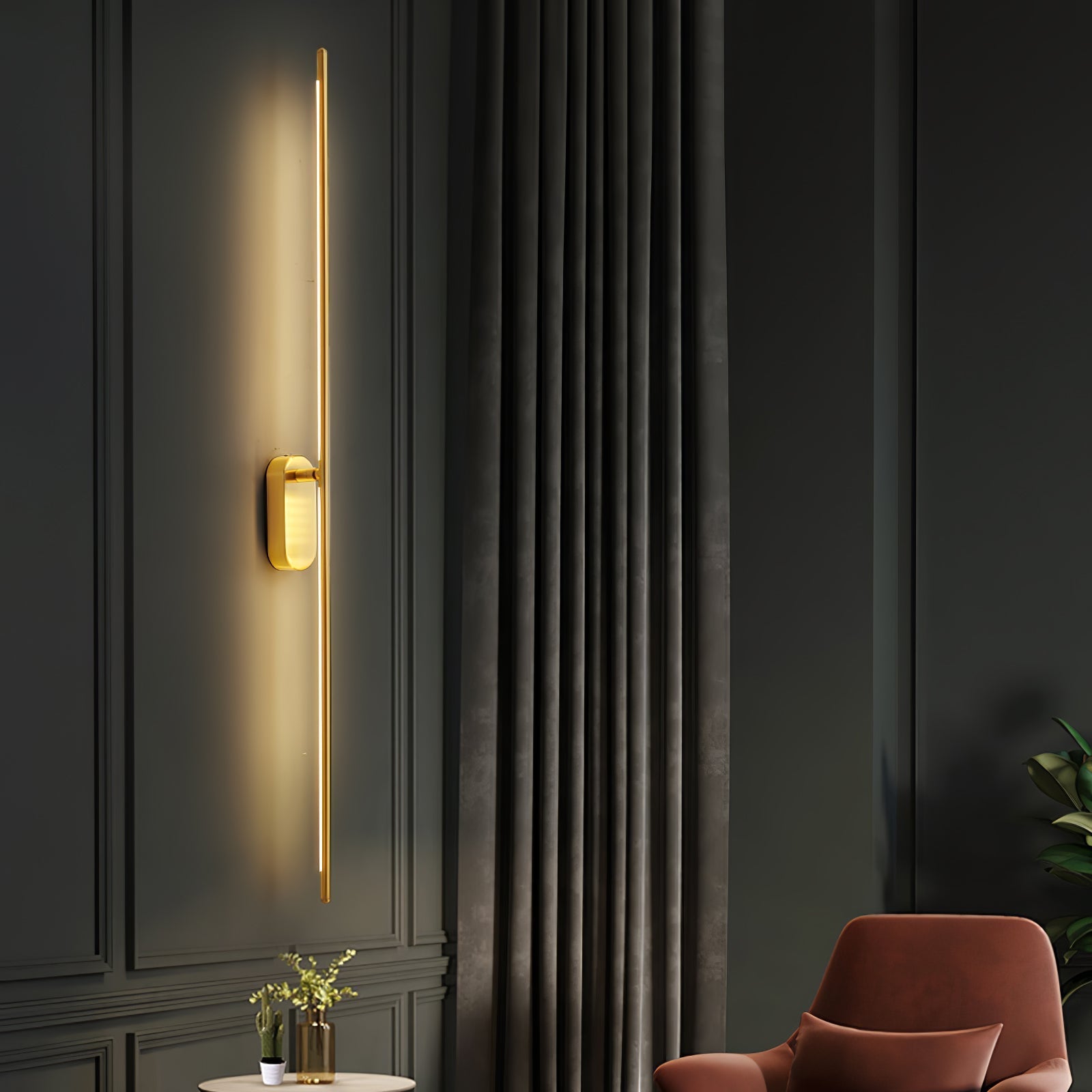 WOW Stick Shaped Plug In Sconce