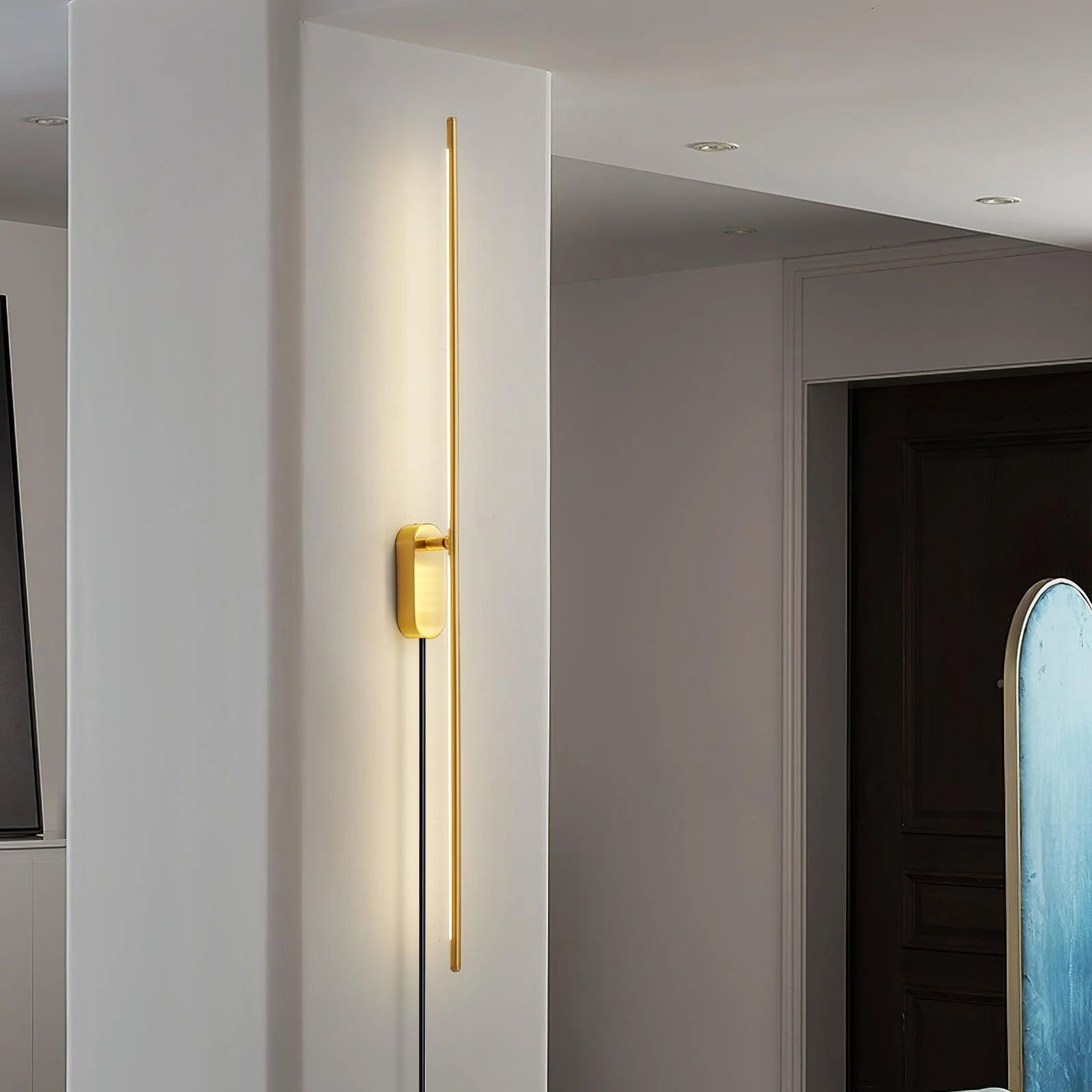 WOW Stick Shaped Plug In Sconce