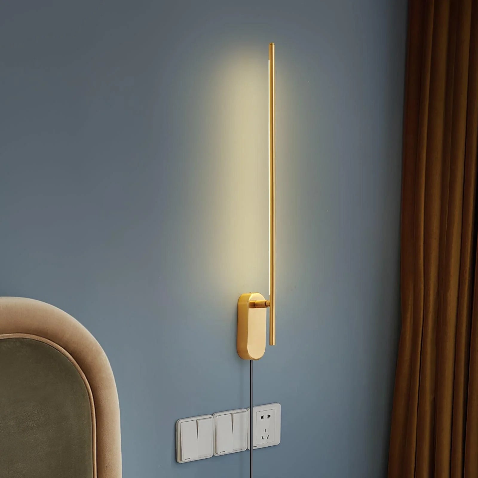 WOW Stick Shaped Plug In Sconce