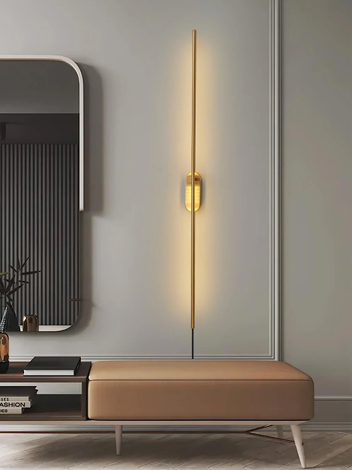 WOW Stick Shaped Plug In Sconce
