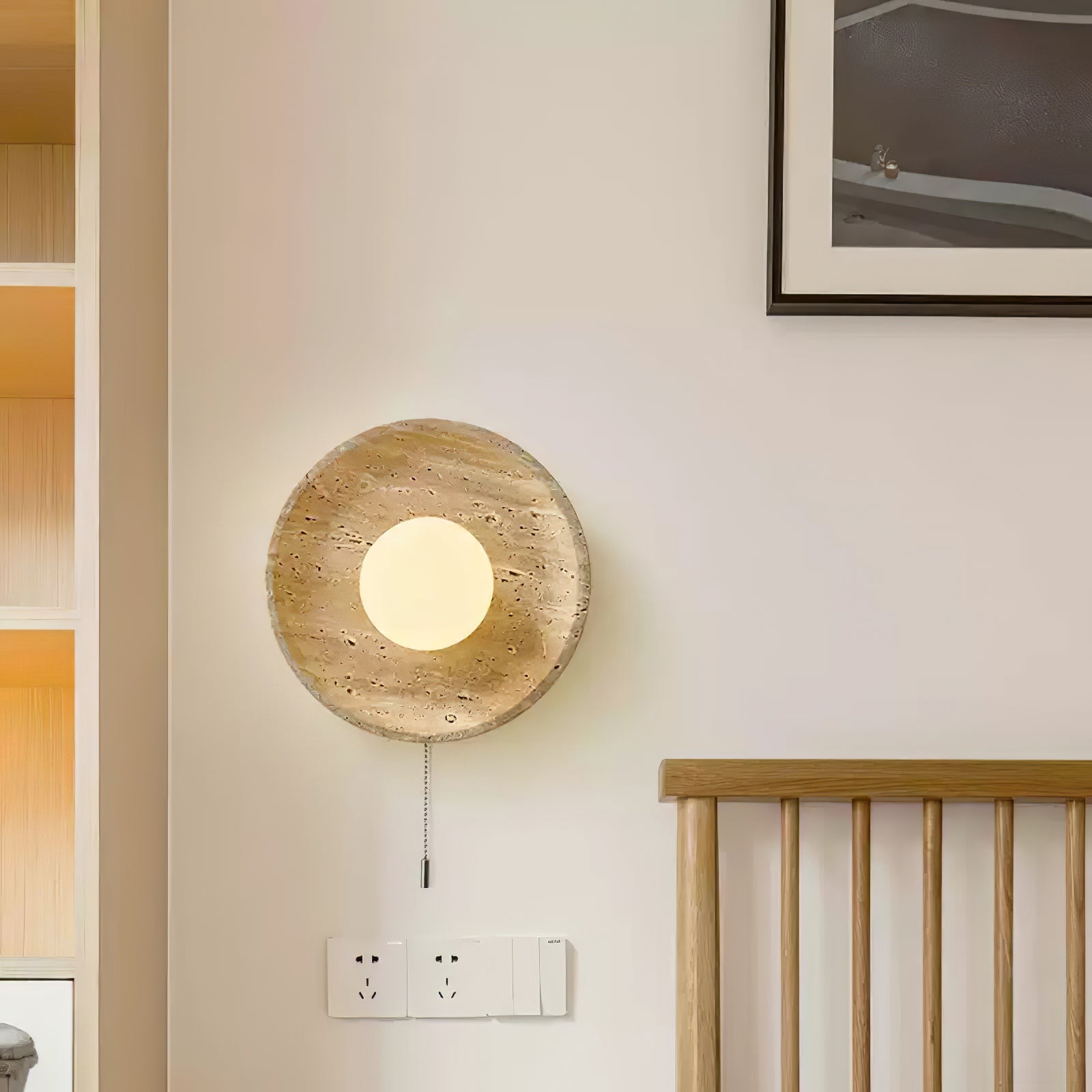 WOW Stone Lunar Eclipse Wall Light