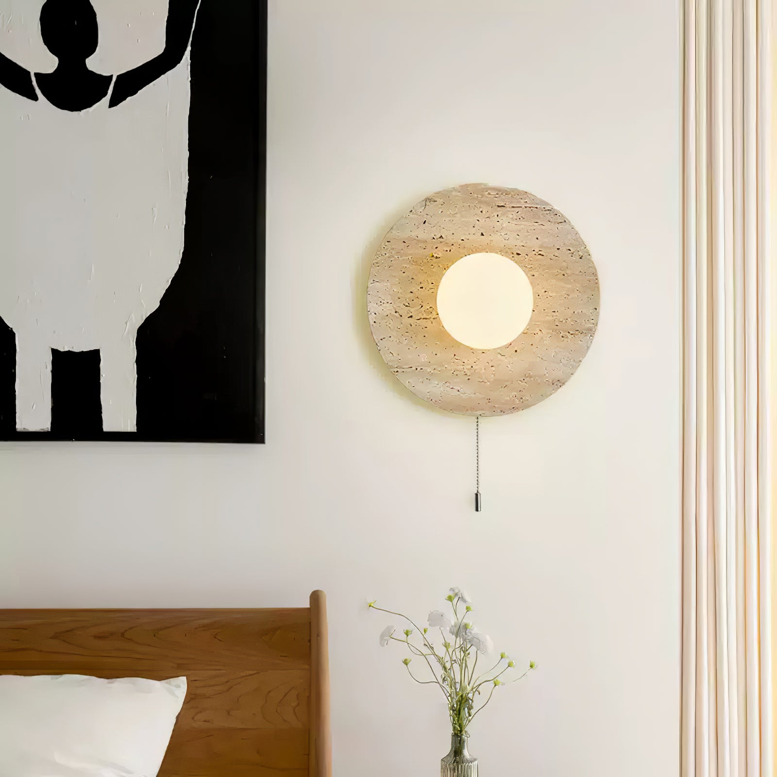 WOW Stone Lunar Eclipse Wall Light