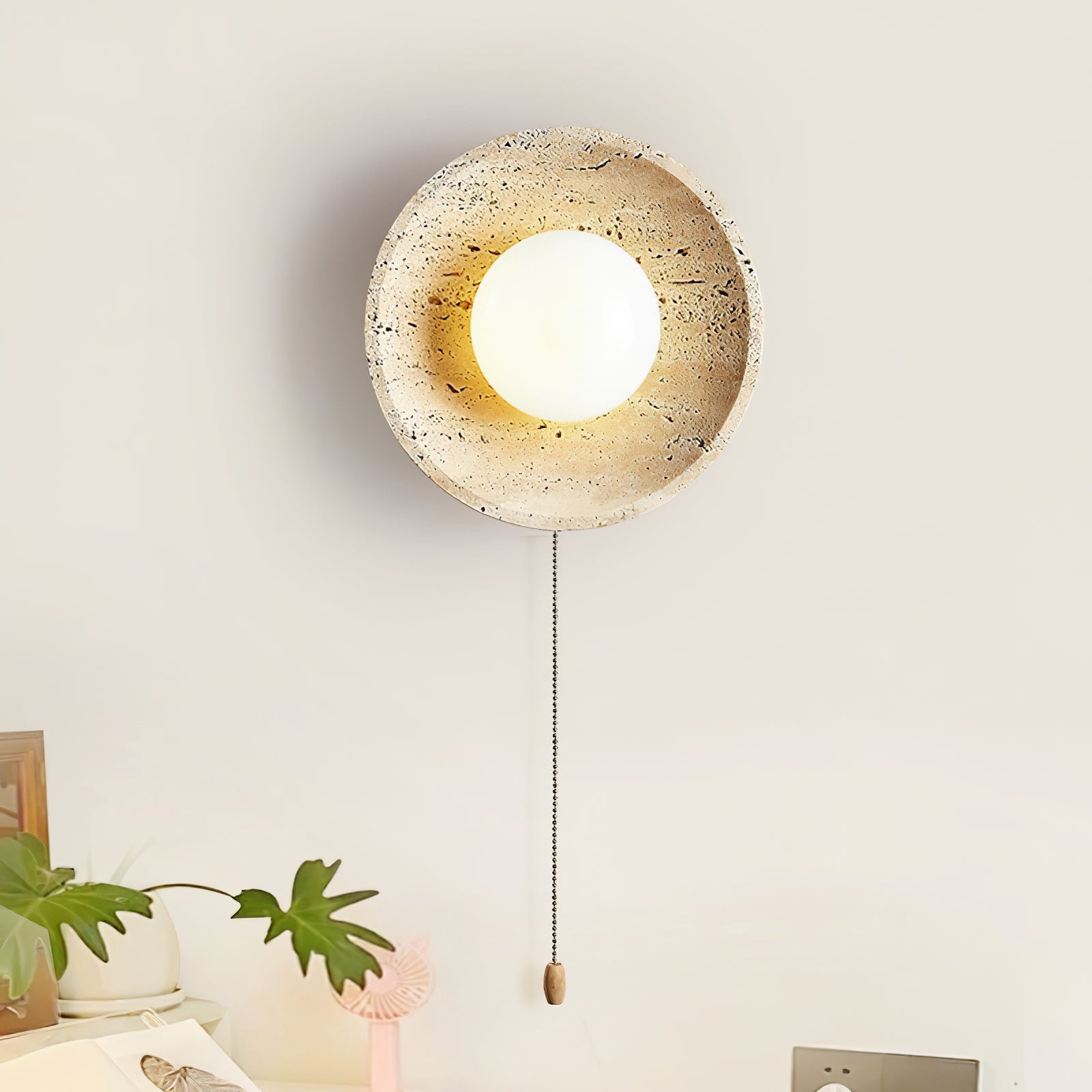 WOW Stone Lunar Eclipse Wall Light
