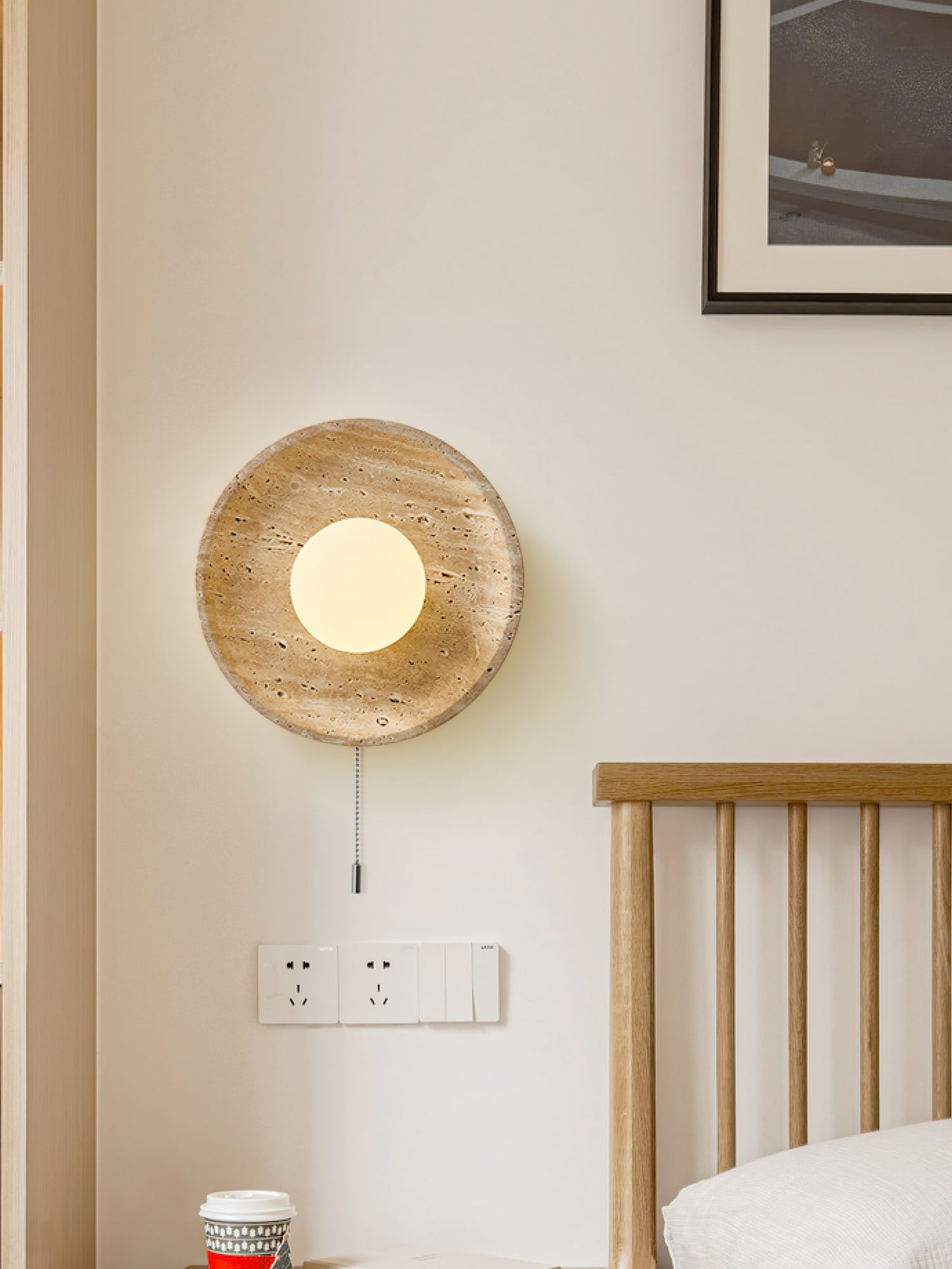 WOW Stone Lunar Eclipse Wall Light