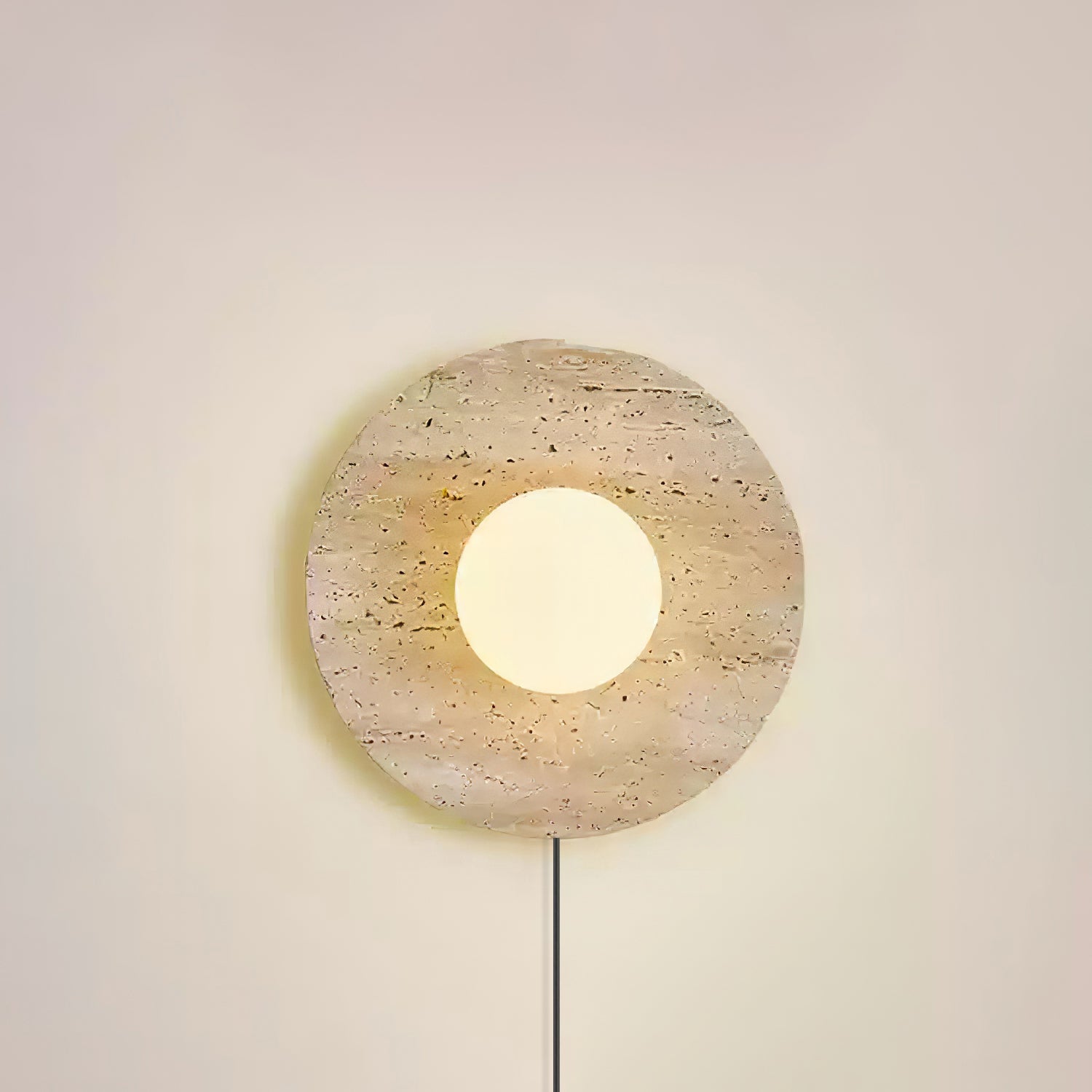WOW Stone Eclipse Plug-in Wall Light