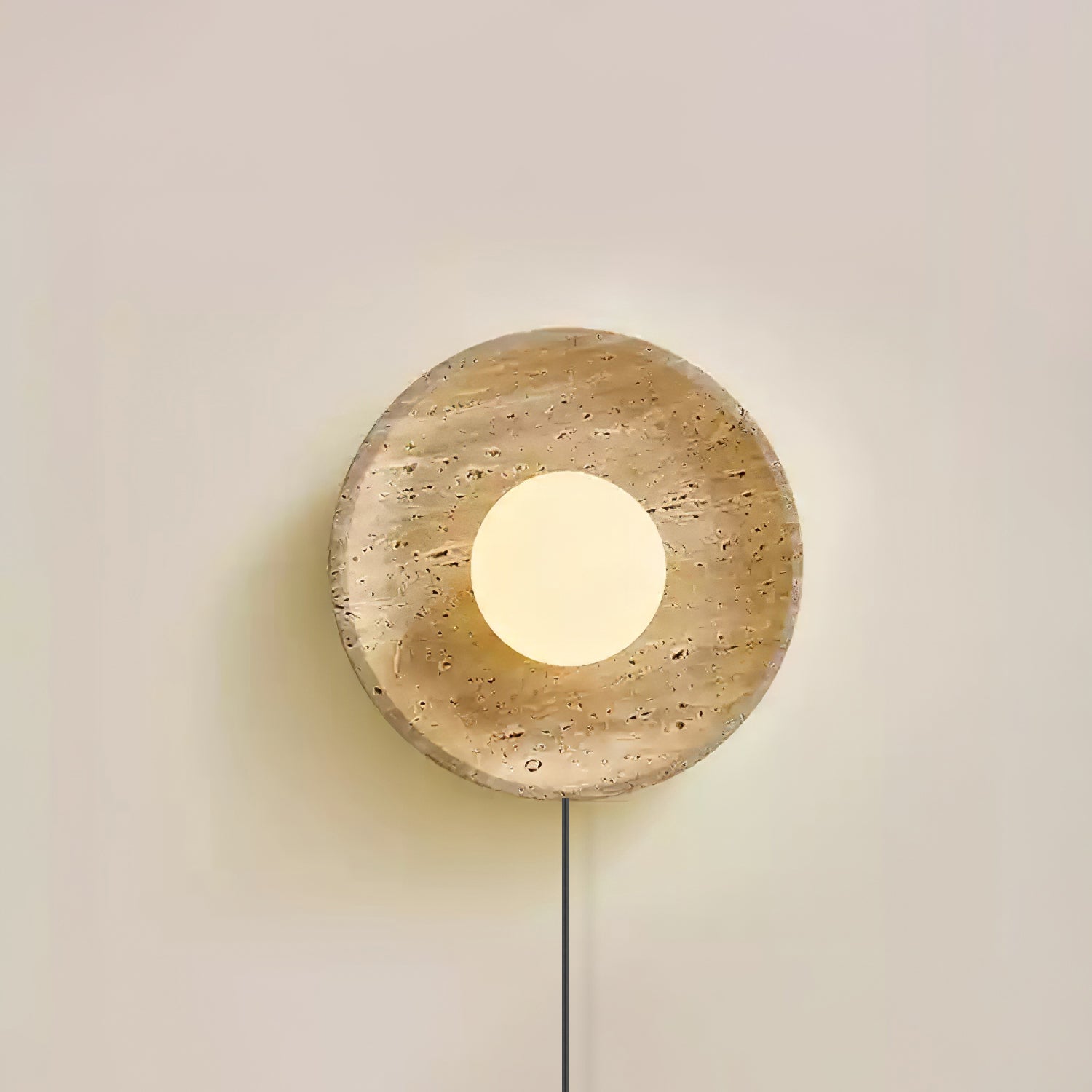 WOW Stone Eclipse Plug-in Wall Light