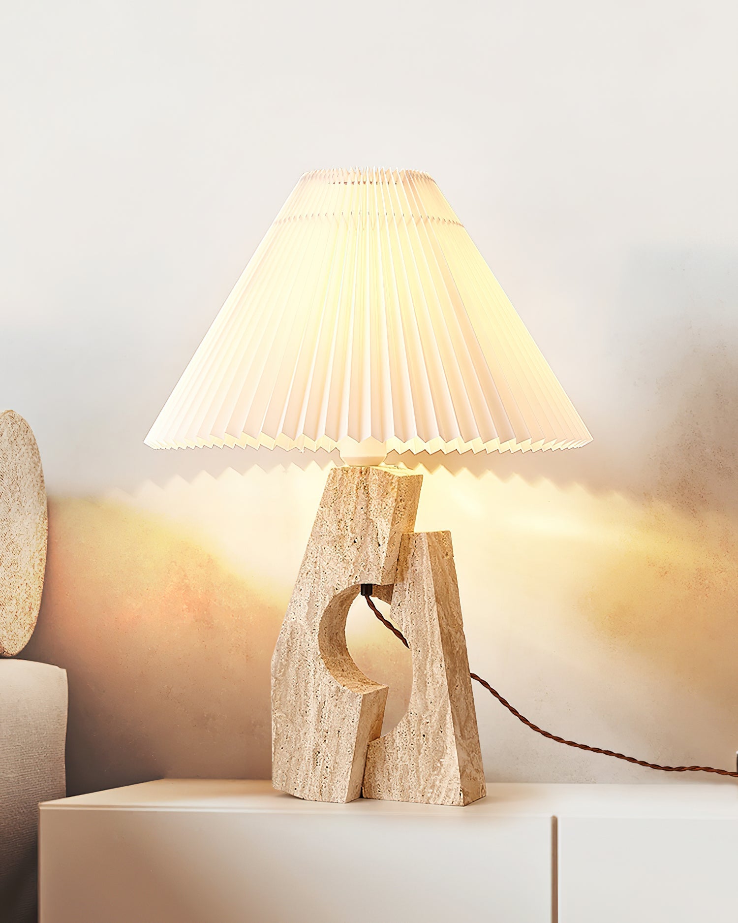 WOW Stone Pillar Table Lamp