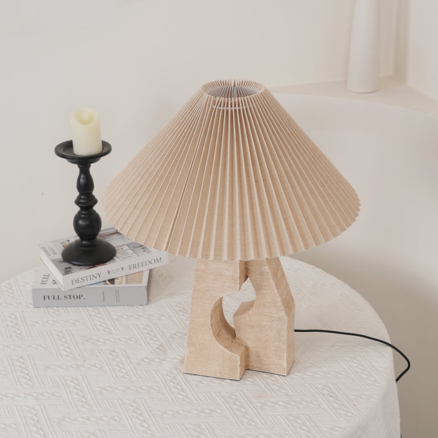 WOW Stone Pillar Table Lamp