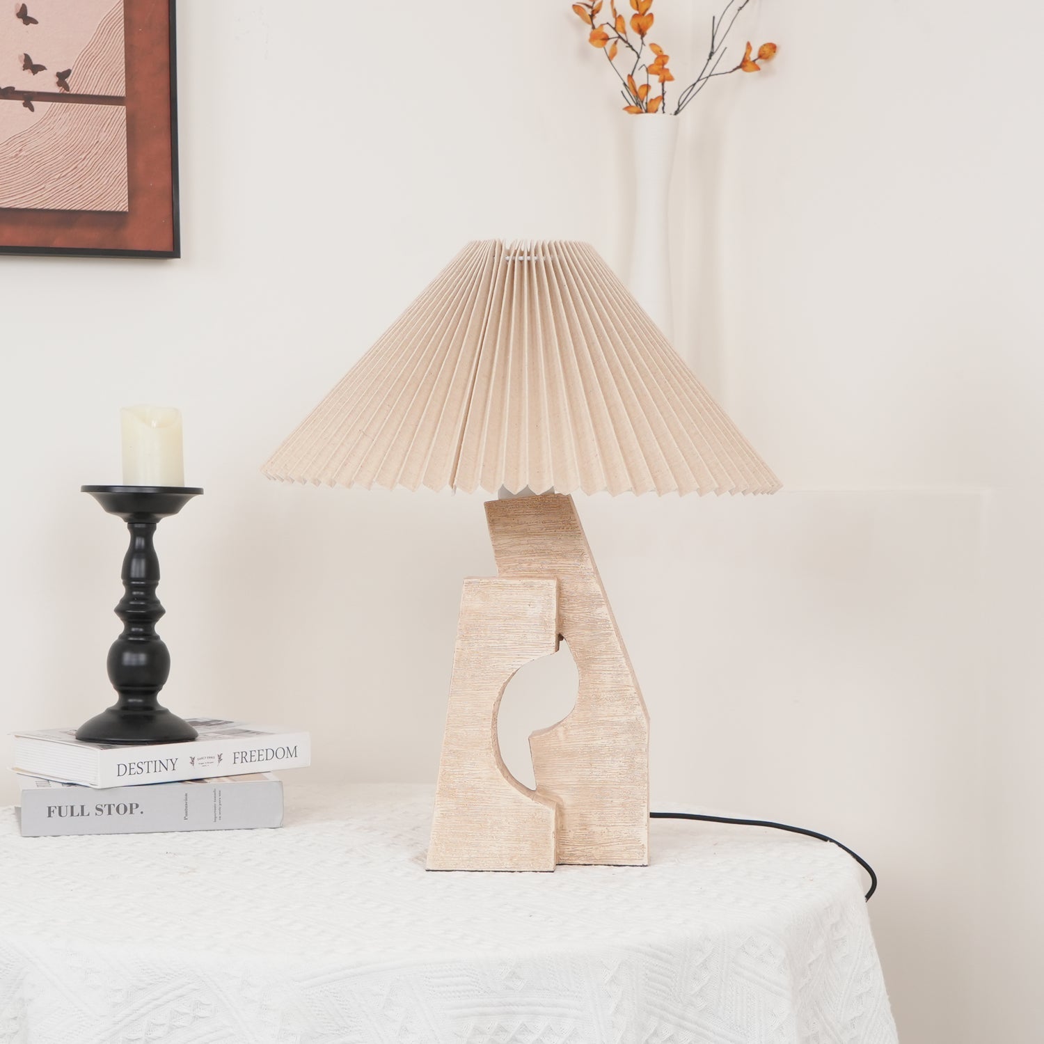 WOW Stone Pillar Table Lamp