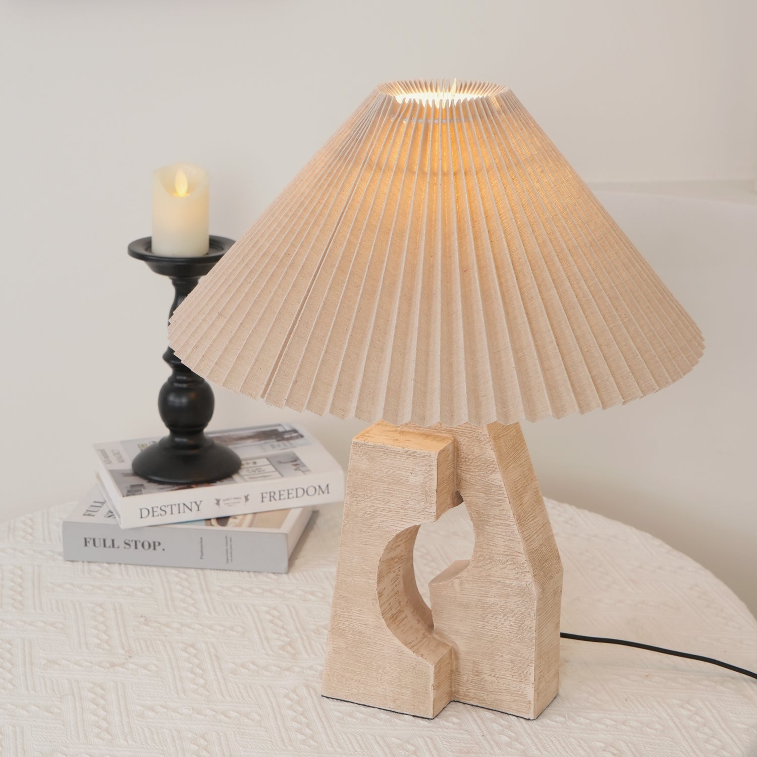 WOW Stone Pillar Table Lamp