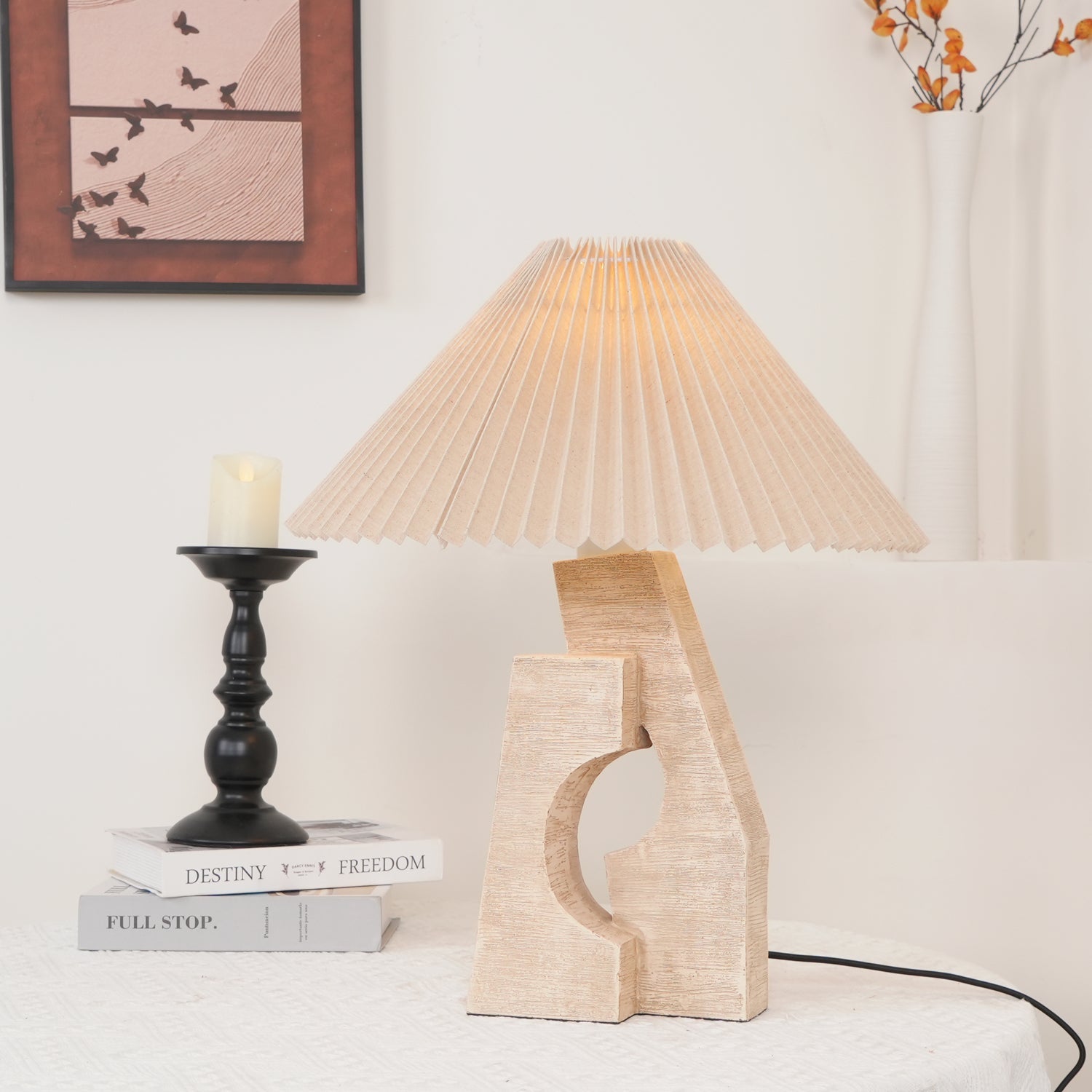 WOW Stone Pillar Table Lamp