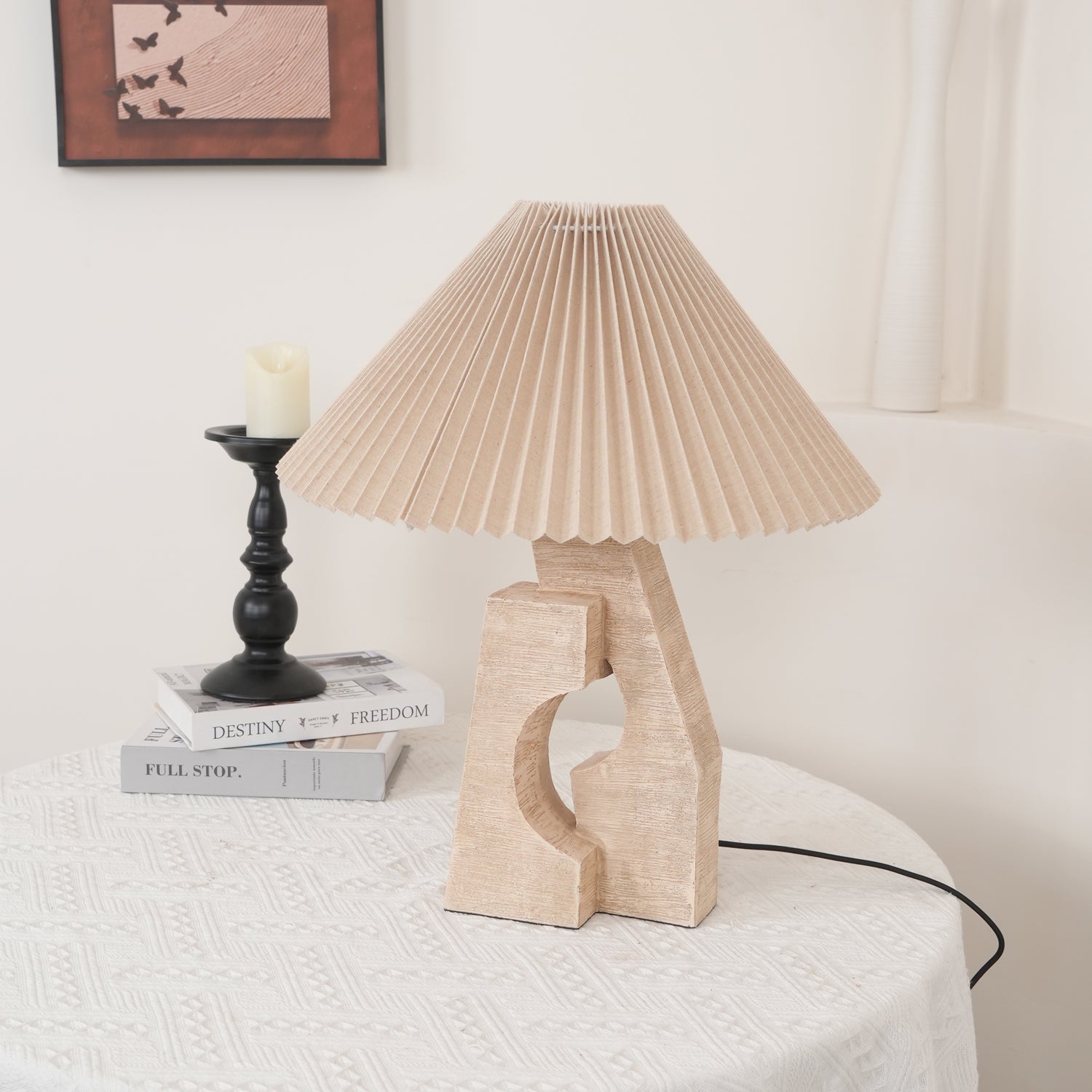 WOW Stone Pillar Table Lamp
