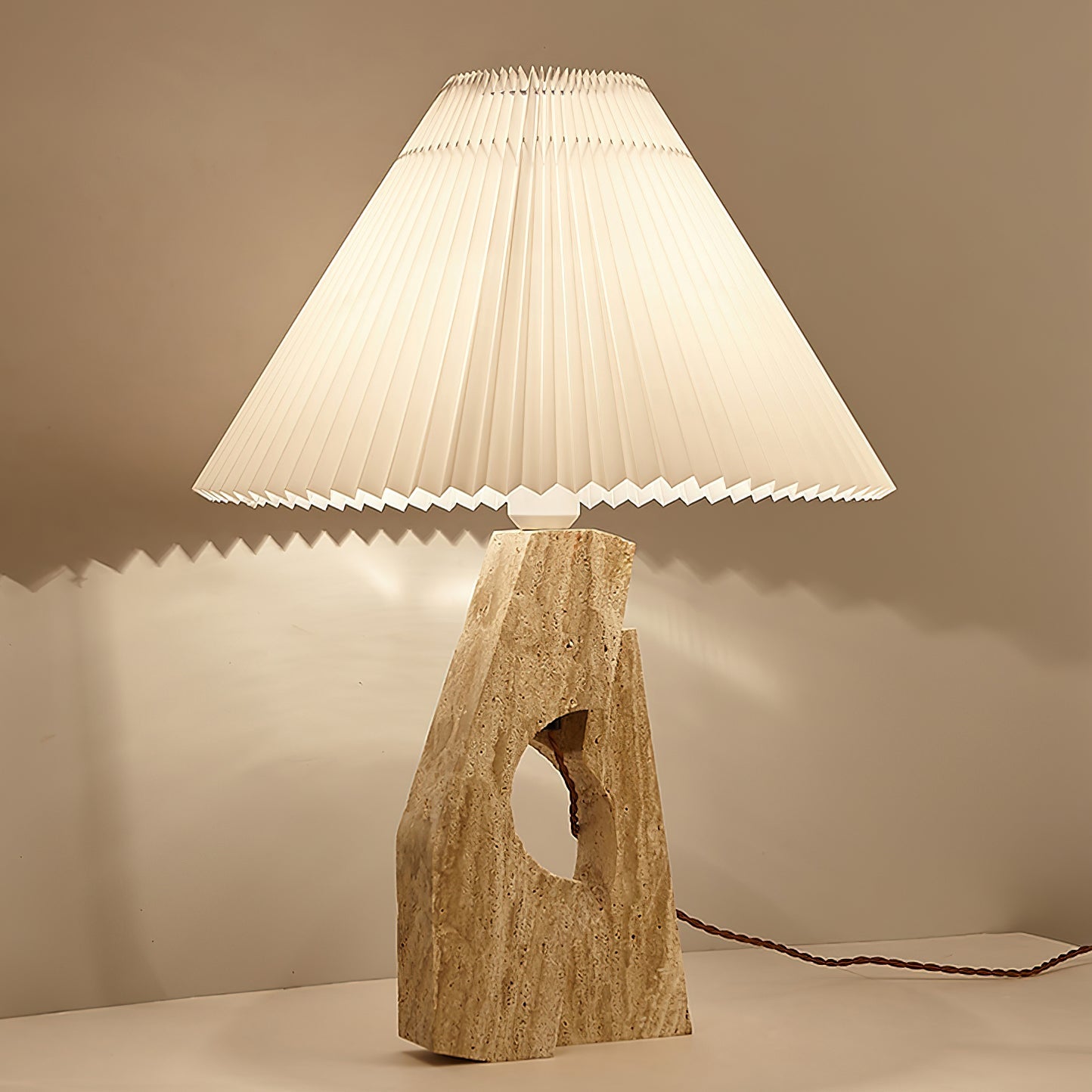 WOW Stone Pillar Table Lamp