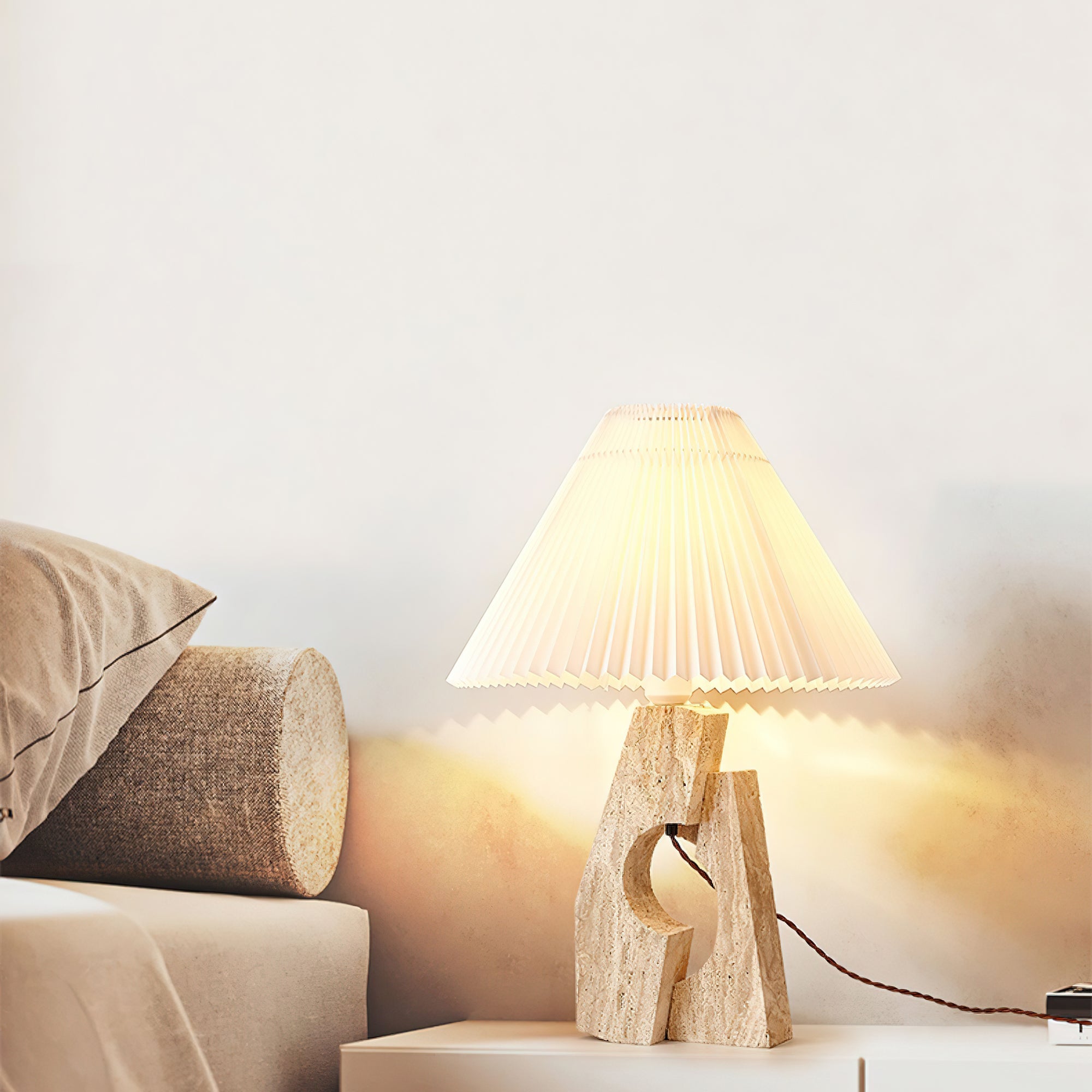 WOW Stone Pillar Table Lamp