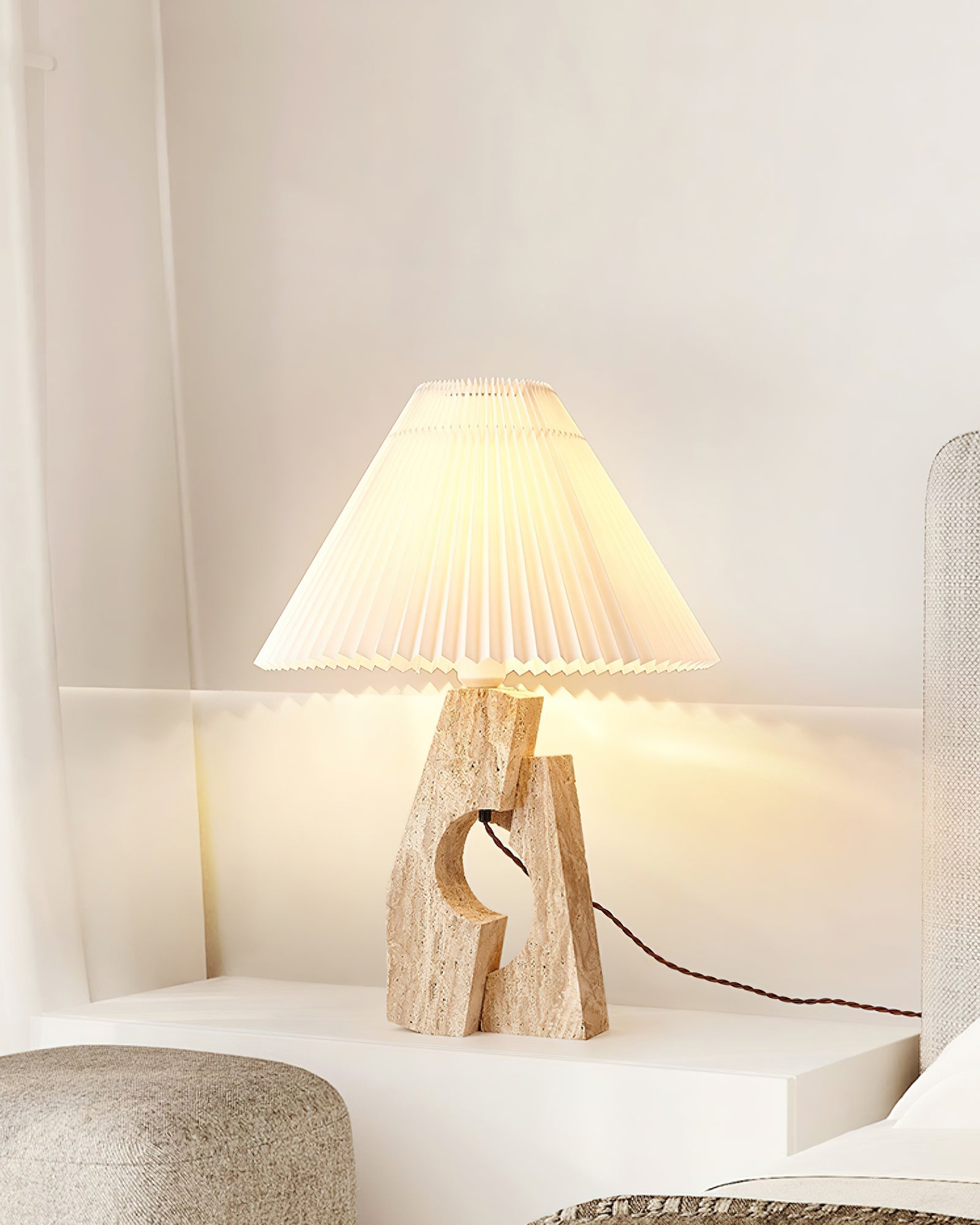 WOW Stone Pillar Table Lamp