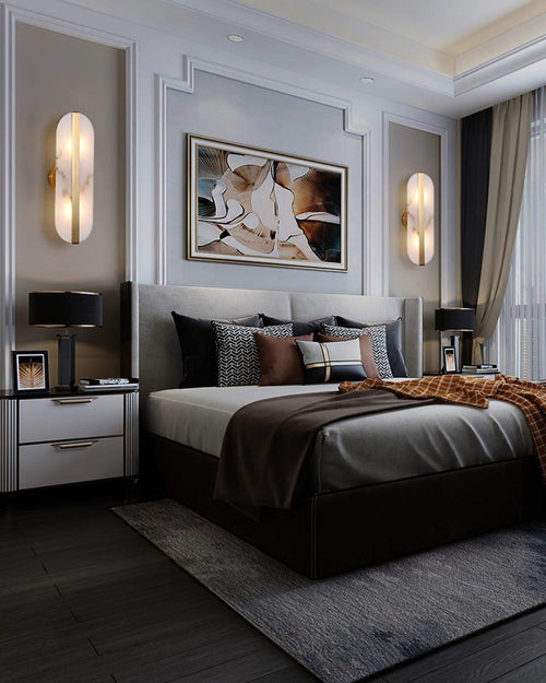 WOW Stone Wall Alabaster LED Sconce