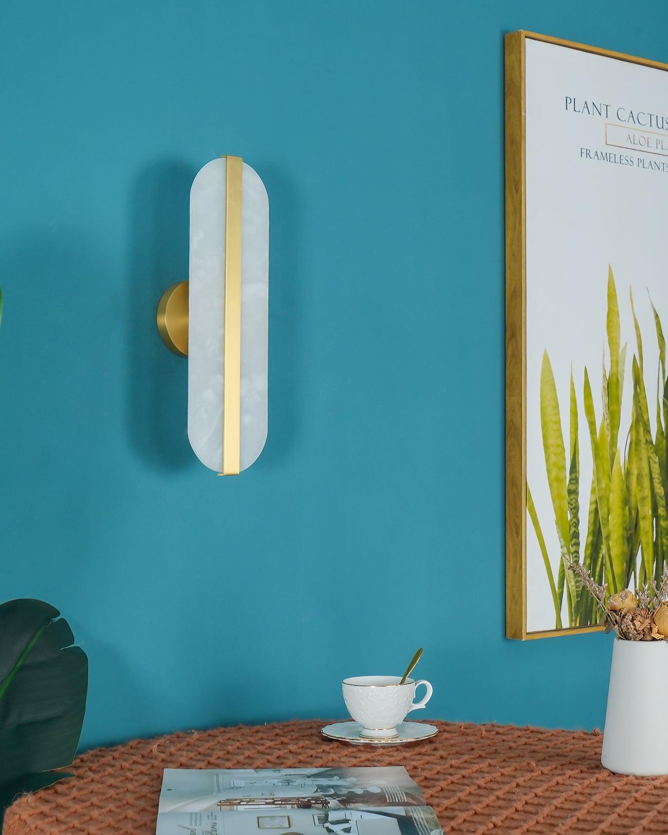 WOW Stone Wall Alabaster LED Sconce