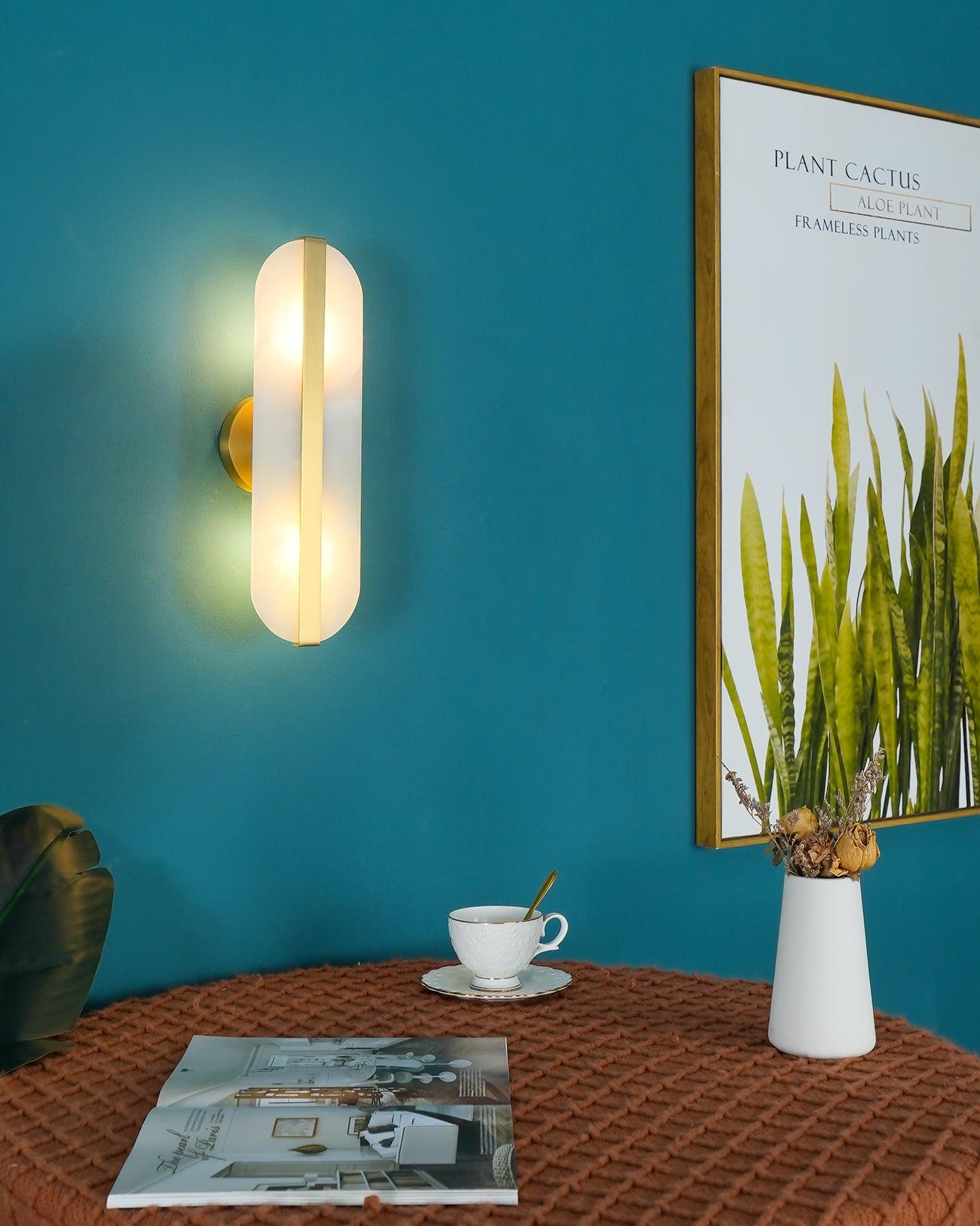 WOW Stone Wall Alabaster LED Sconce