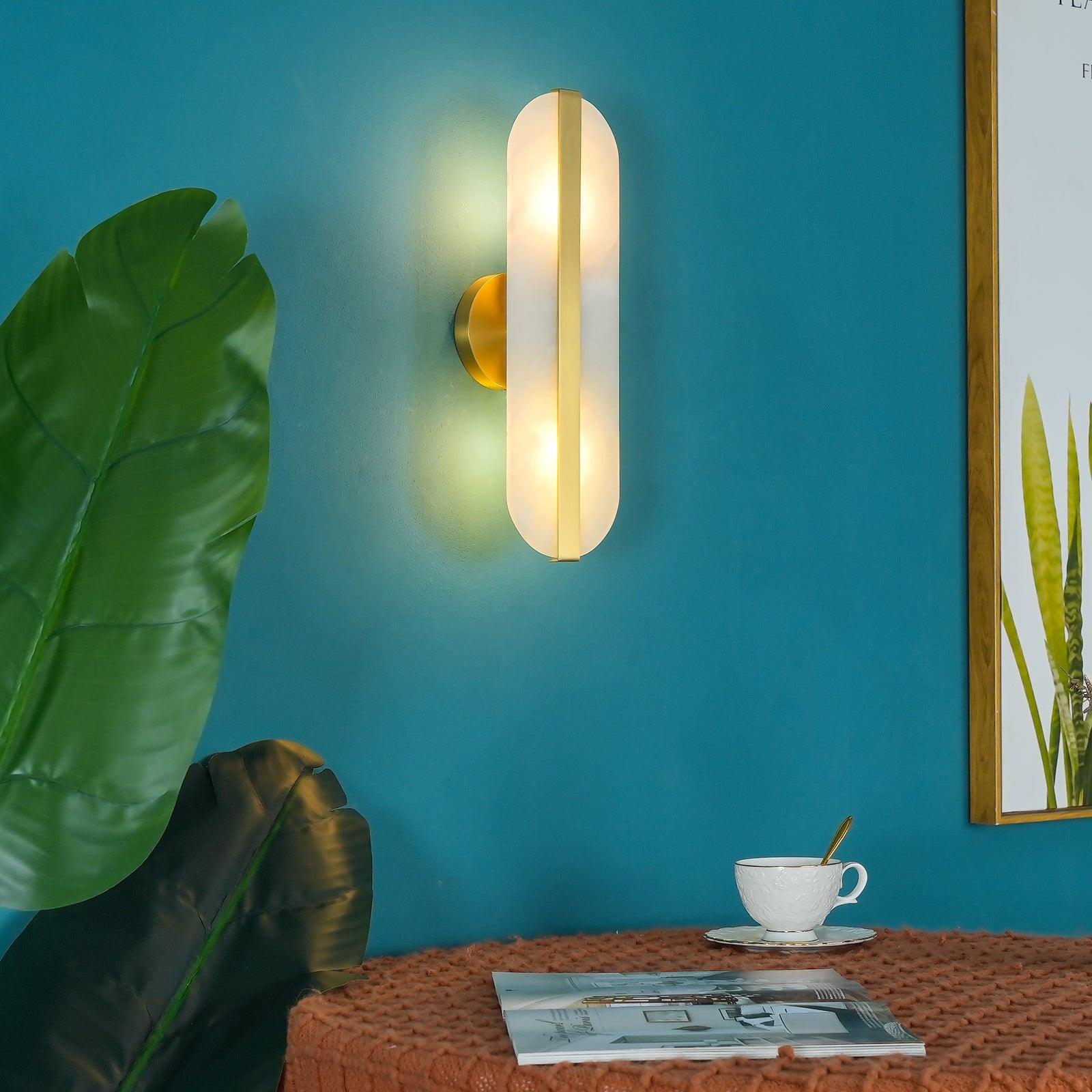 WOW Stone Wall Alabaster LED Sconce