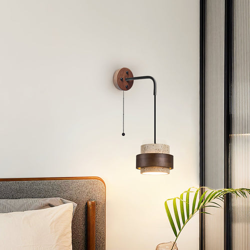 WOW Stonova Travertine Wall Sconce