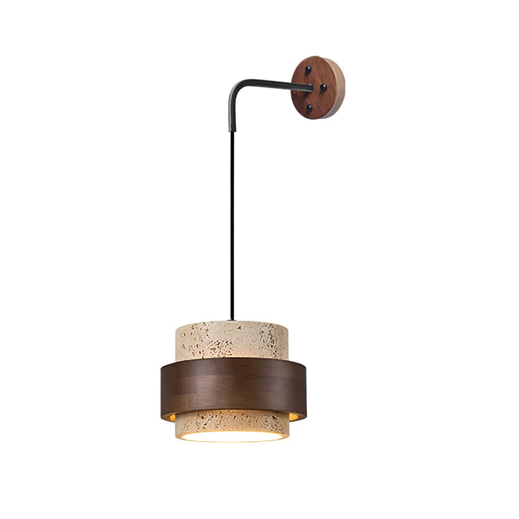 WOW Stonova Travertine Wall Sconce