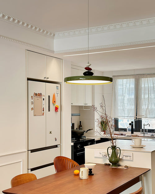 WOW Swing Arm Stone Pendant Light