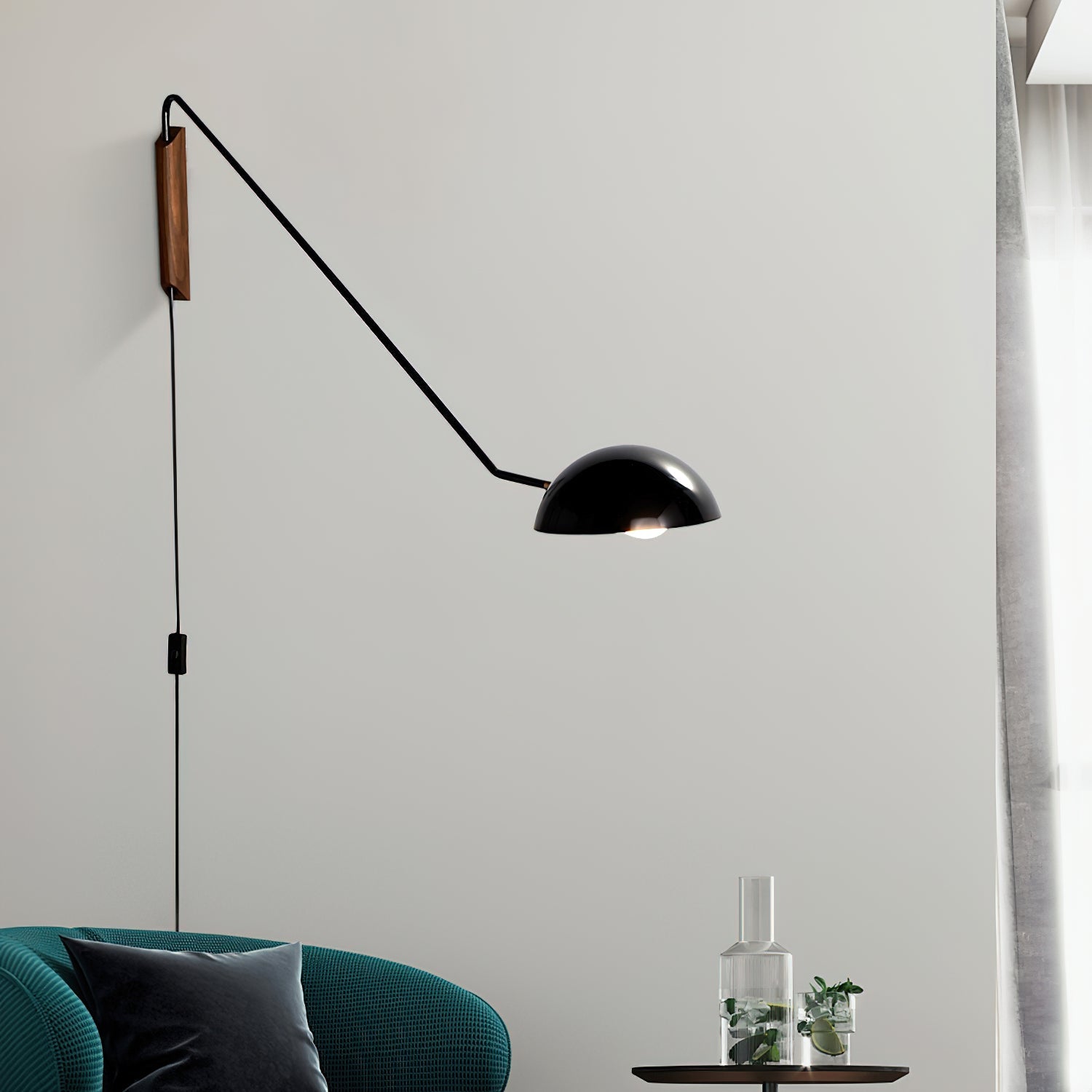 WOW Swing Dome Wall Light