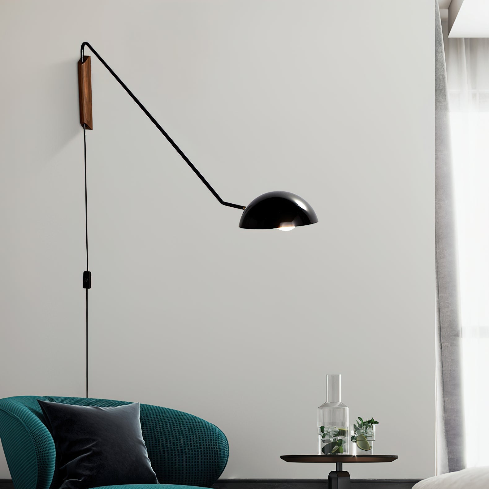 WOW Swing Dome Wall Light