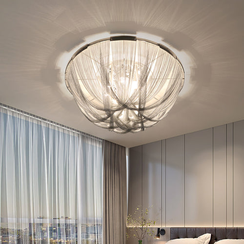 WOW Tassel Aluminum Chain Ceiling Light