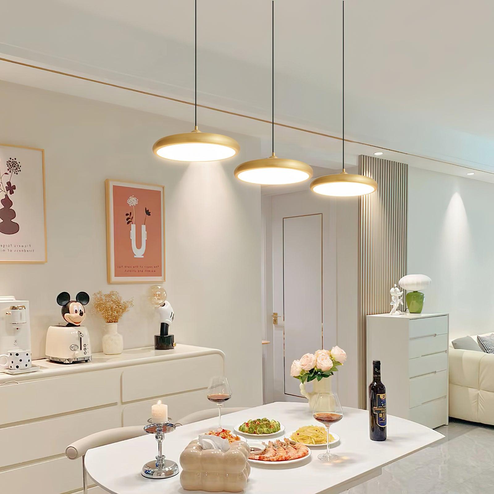 WOW Thin Disc Pendant Lamp
