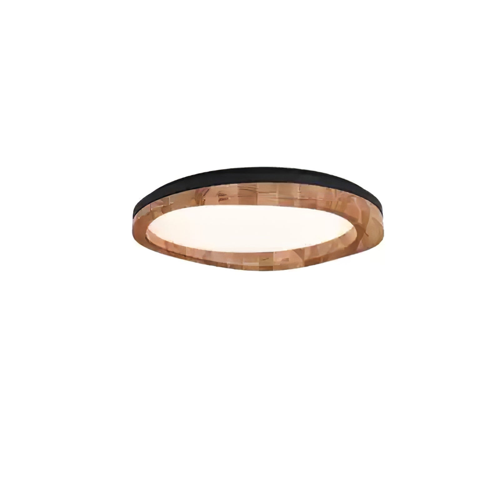 WOW Timber Round Wood Ceiling Lamp