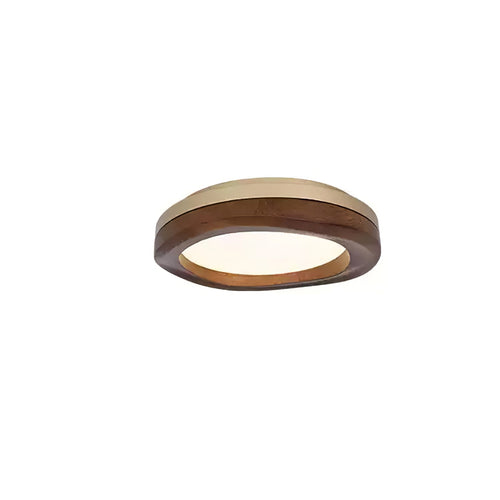 WOW Timber Round Wood Ceiling Lamp