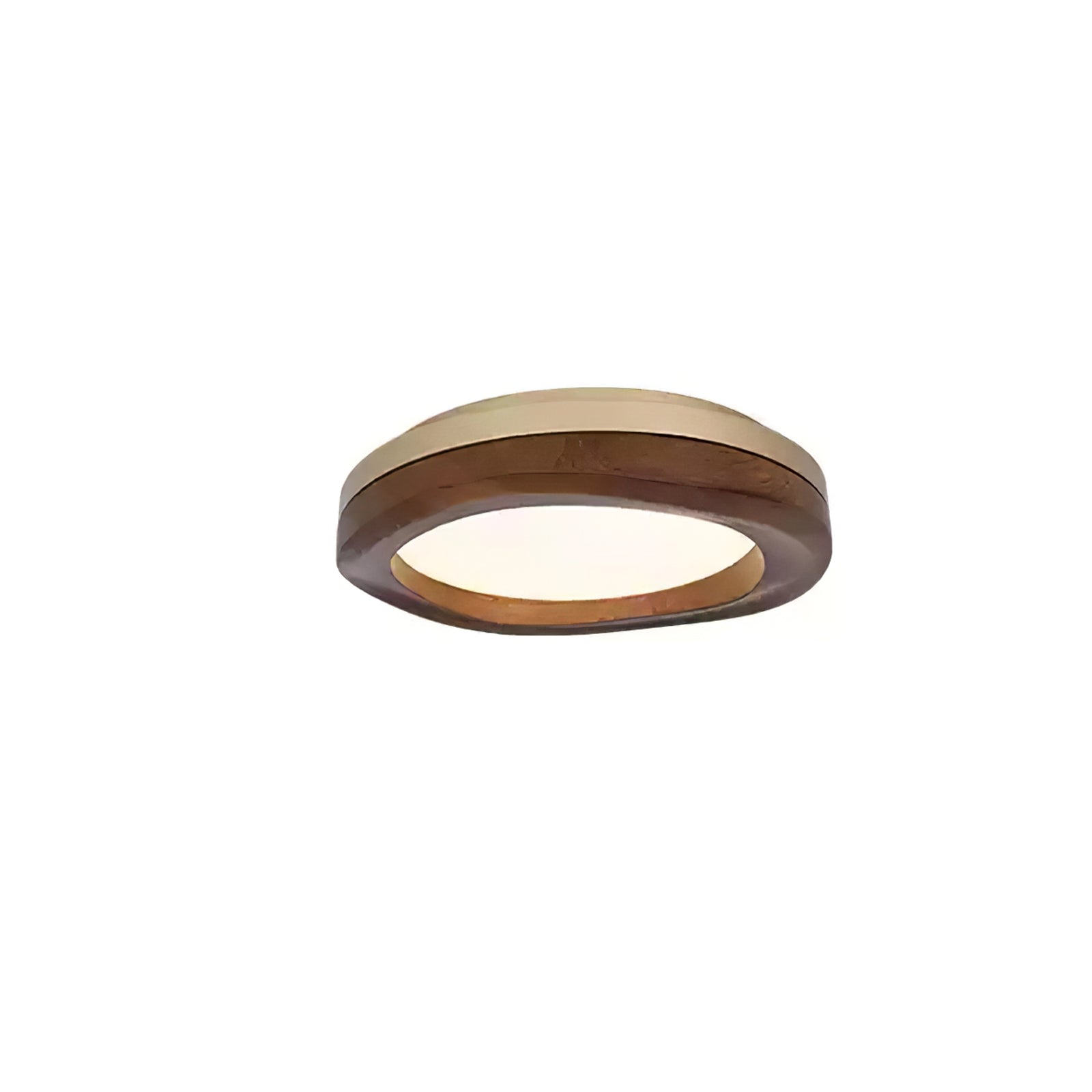 WOW Timber Round Wood Ceiling Lamp