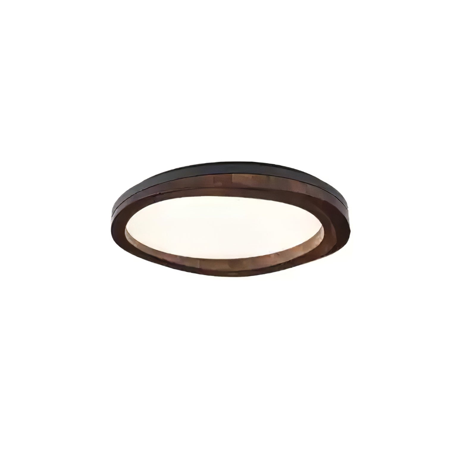 WOW Timber Round Wood Ceiling Lamp