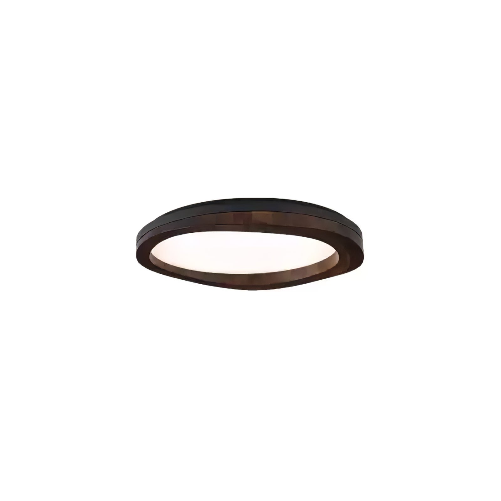WOW Timber Round Wood Ceiling Lamp
