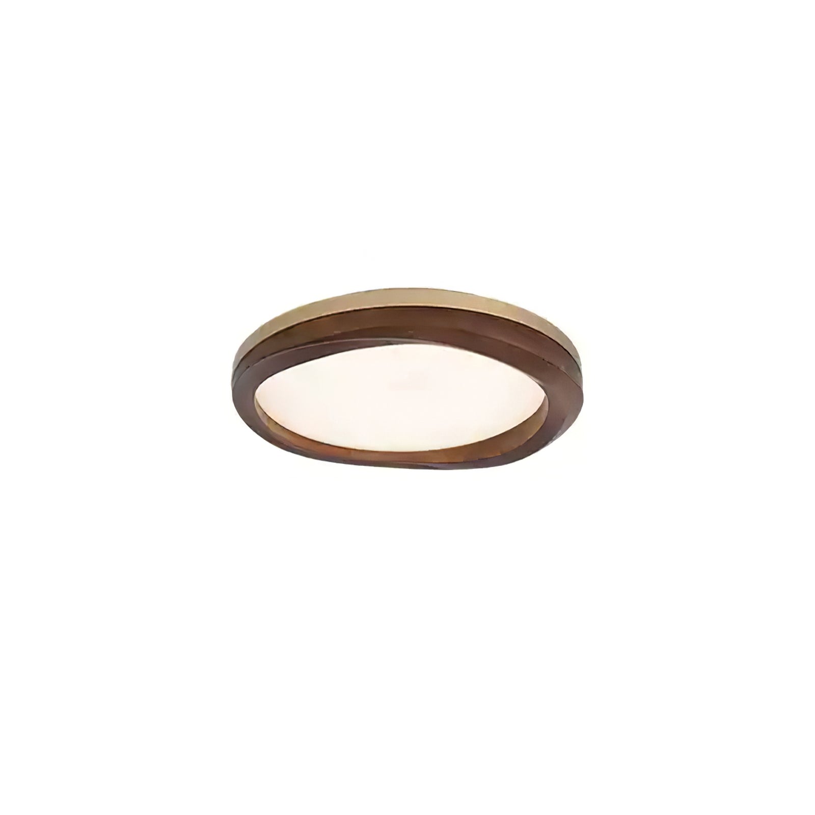 WOW Timber Round Wood Ceiling Lamp