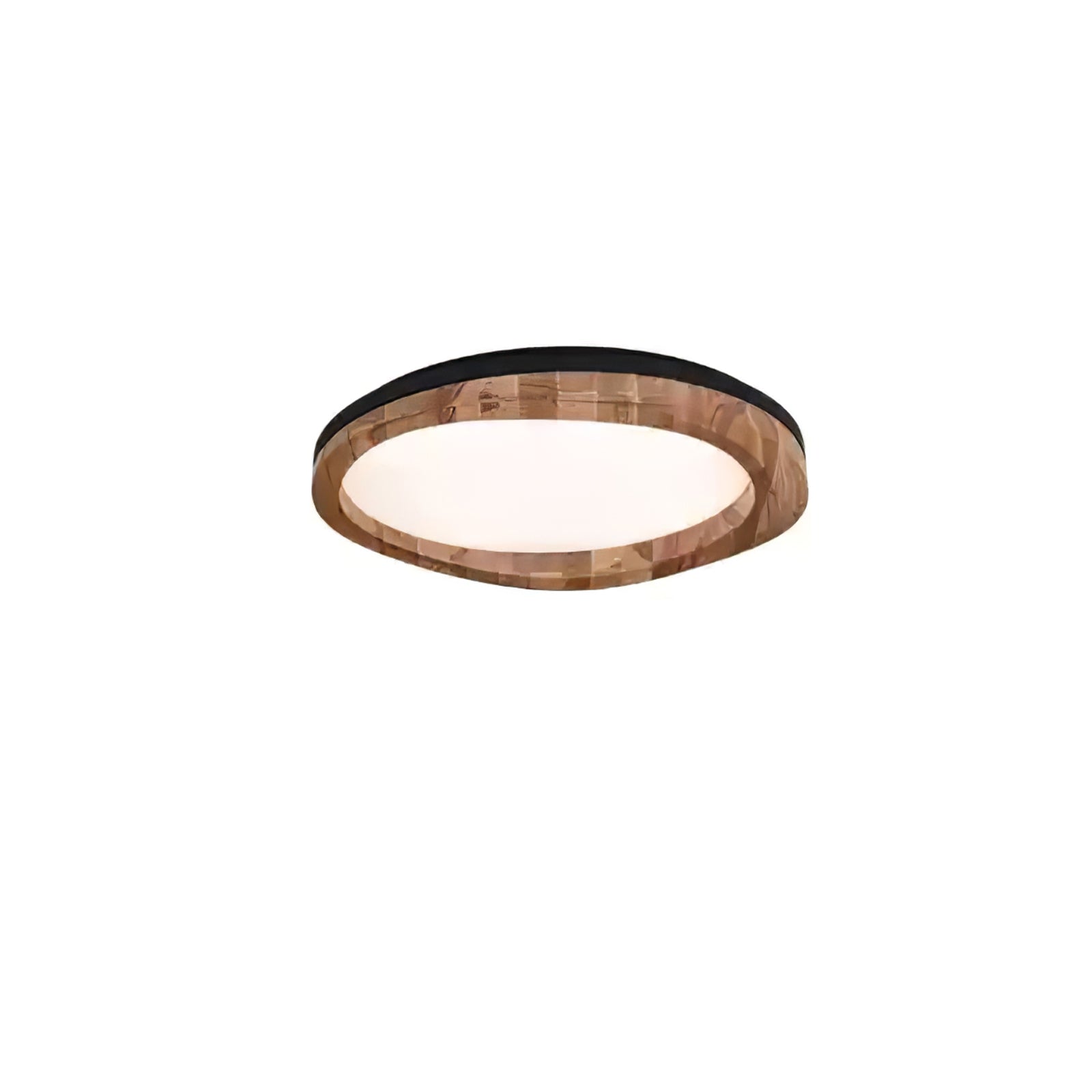WOW Timber Round Wood Ceiling Lamp