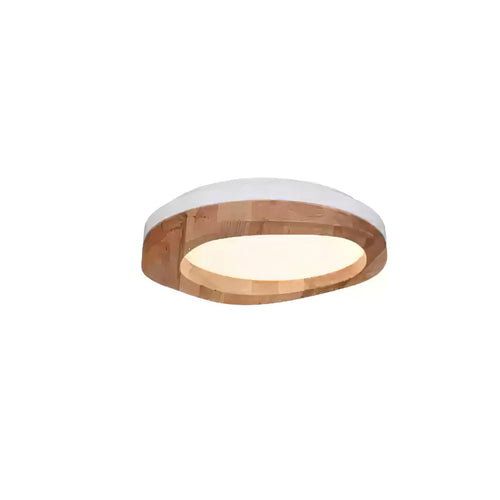 WOW Timber Round Wood Ceiling Lamp