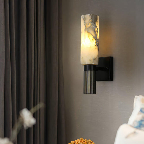 WOW Torch Alabaster Sconce