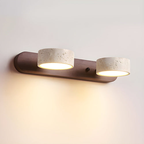 WOW Travertine Duo Wall Light