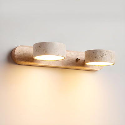 WOW Travertine Duo Wall Light