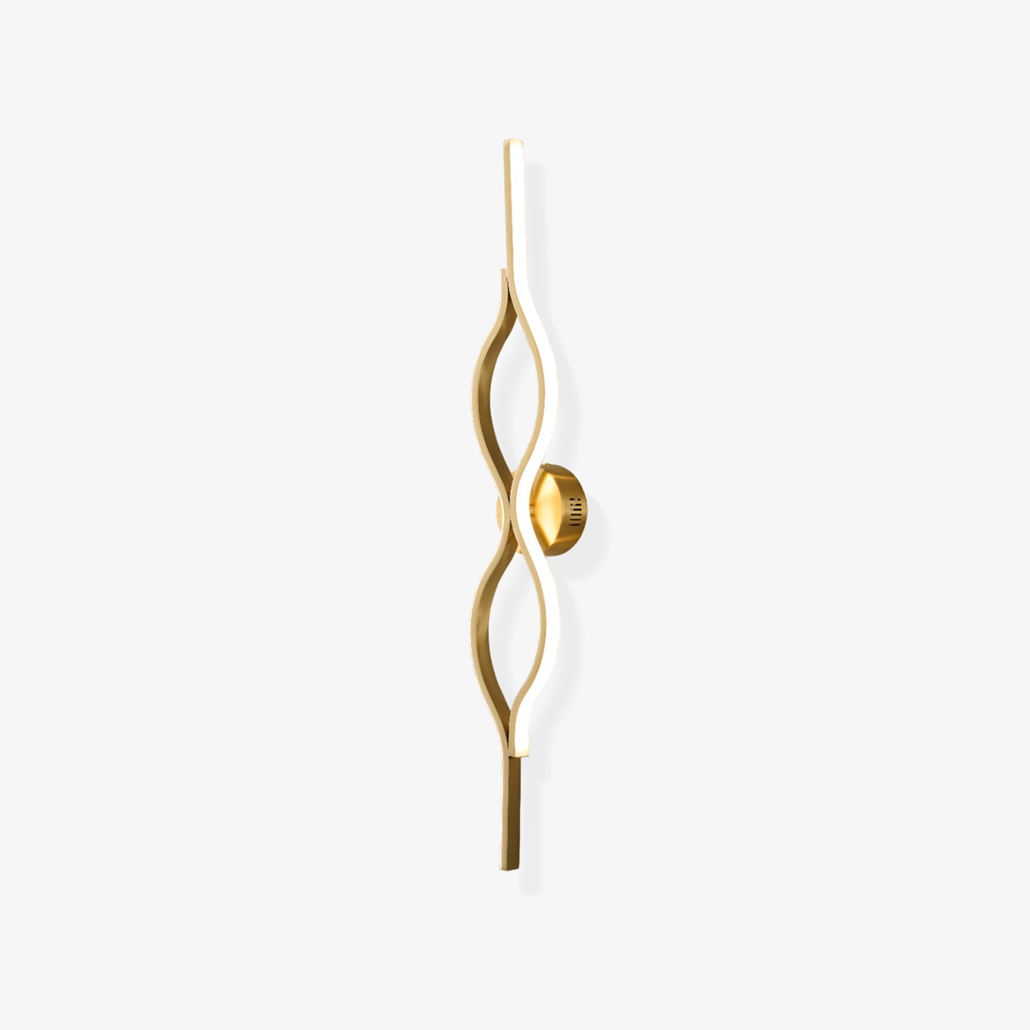 WOW Twist Brass Wall Light