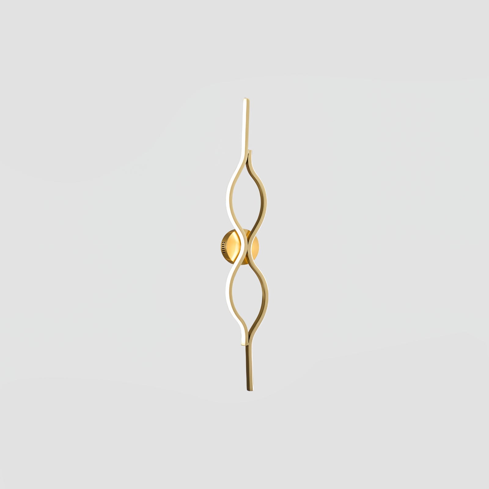 WOW Twist Brass Wall Light
