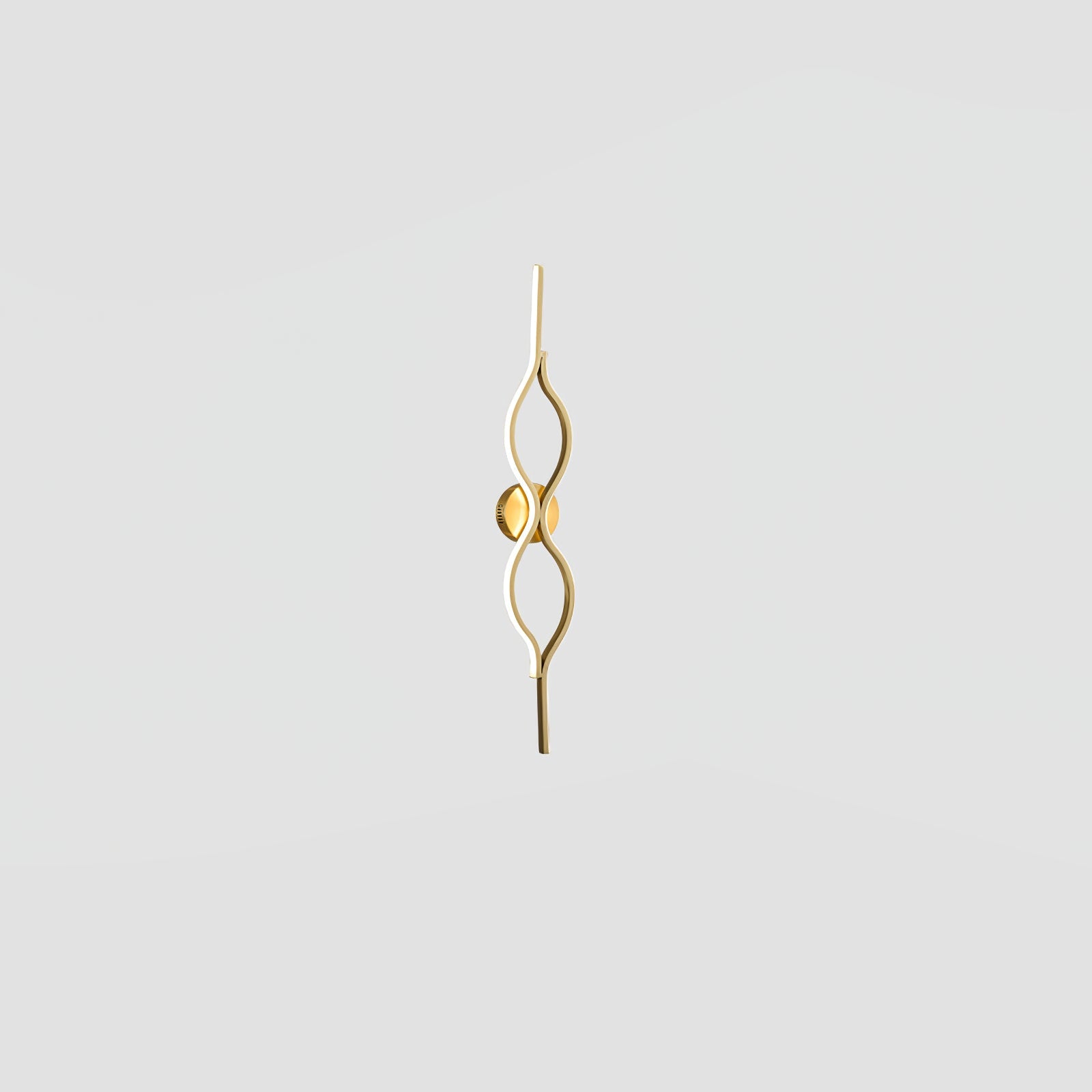 WOW Twist Brass Wall Light