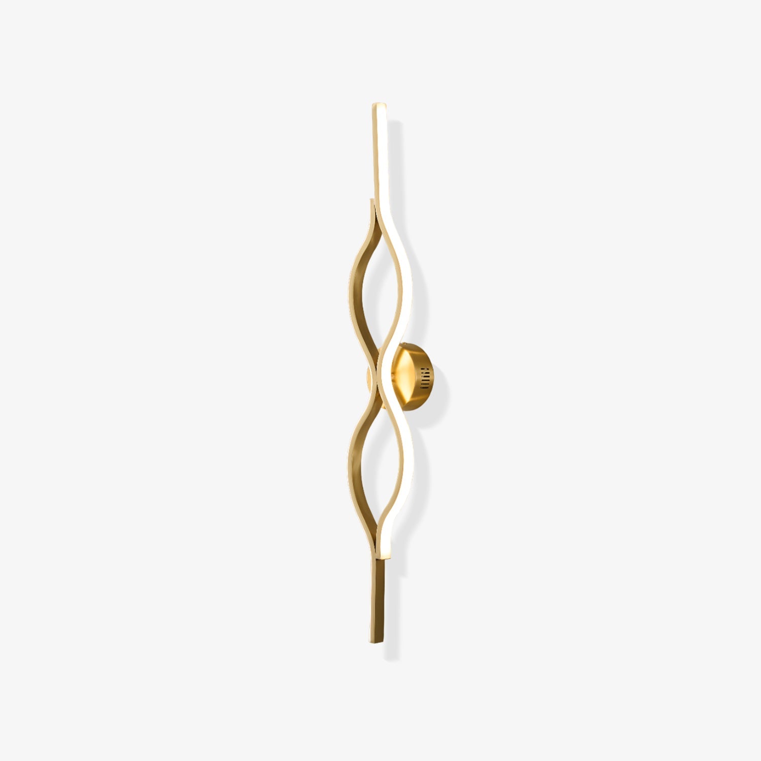 WOW Twist Brass Wall Light