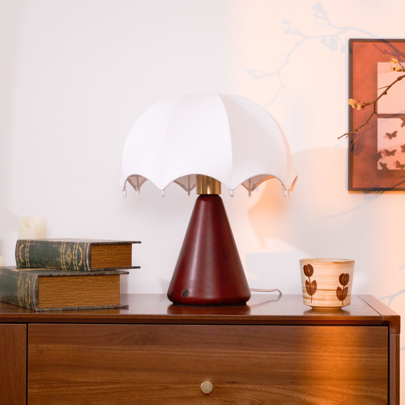 Wow Umbrella Silk Table Lamp