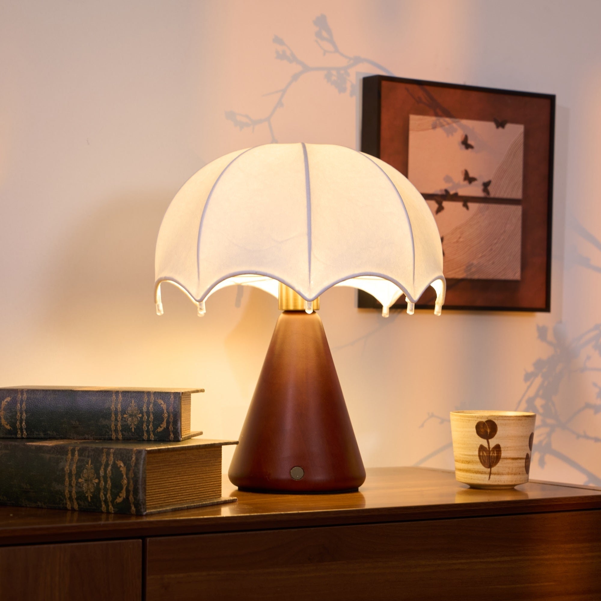 Wow Umbrella Silk Table Lamp