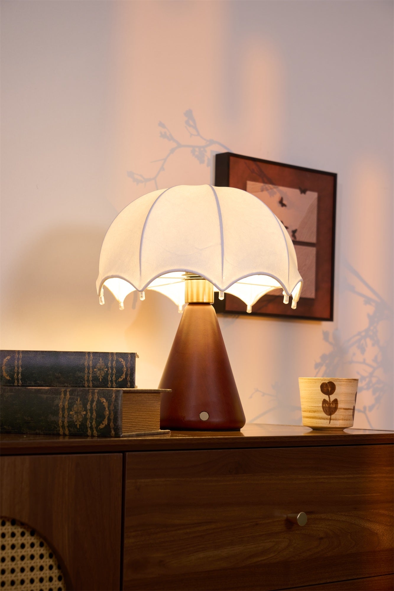 Wow Umbrella Silk Table Lamp