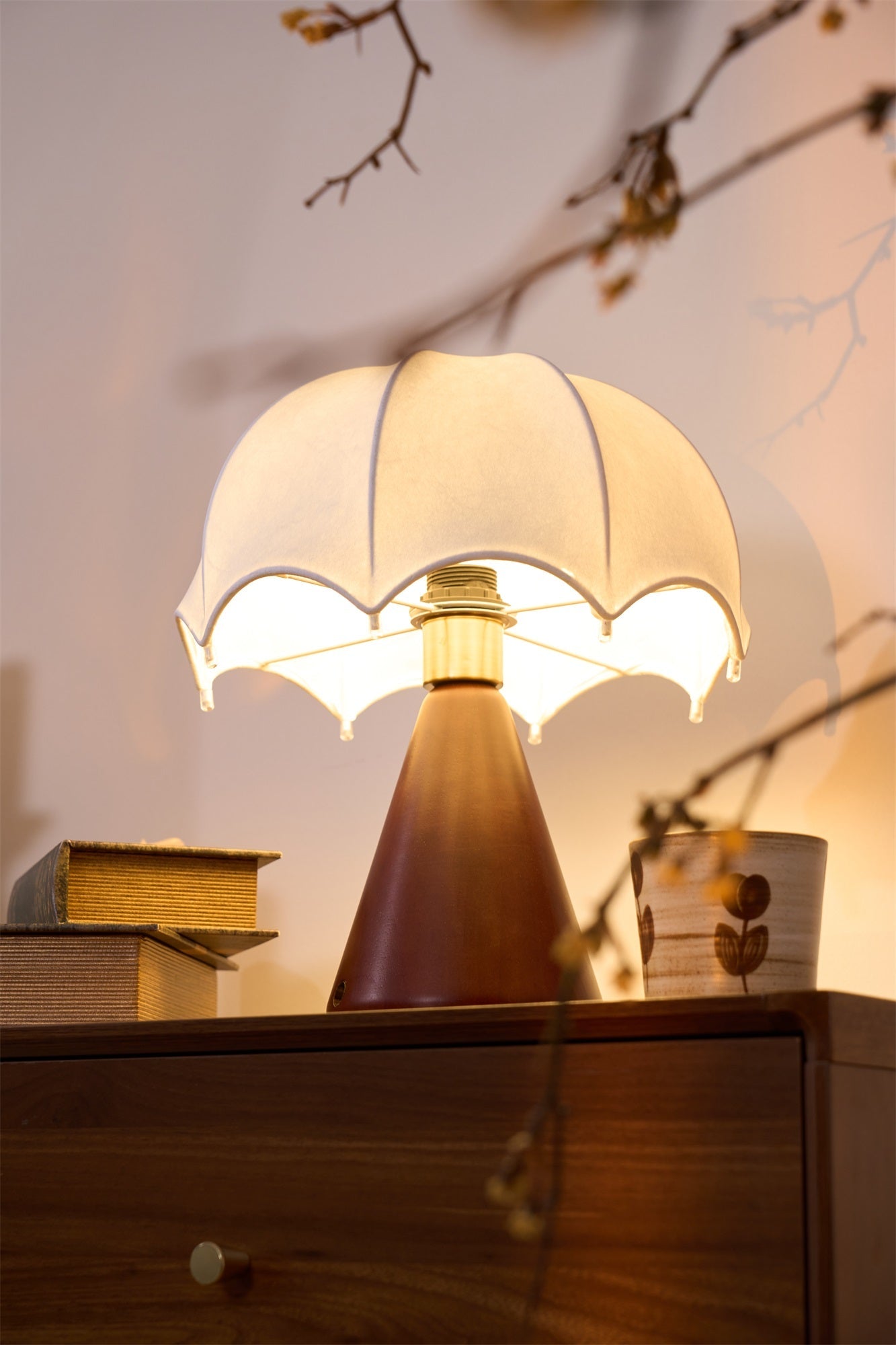 Wow Umbrella Silk Table Lamp